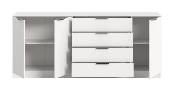 Kommode KOPENHAGEN weiß B/H/T: ca. 185x80x35 cm – Bild 5