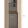Kleiderschrank KOPENHAGEN Eiche Sonoma Nachbildung B/H/T: ca. 80x181x52 cm – Bild 2