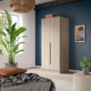 Kleiderschrank KOPENHAGEN Eiche Sonoma Nachbildung B/H/T: ca. 80x181x52 cm – Bild 3