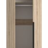 Kleiderschrank KOPENHAGEN Eiche Sonoma Nachbildung B/H/T: ca. 80x181x52 cm – Bild 4