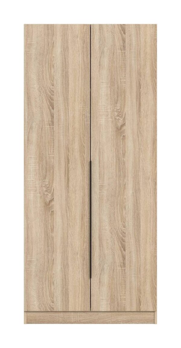 Kleiderschrank KOPENHAGEN Eiche Sonoma Nachbildung B/H/T: ca. 80x181x52 cm – Bild 5