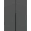 Kleiderschrank KOPENHAGEN anthrazit B/H/T: ca. 80x181x52 cm – Bild 4