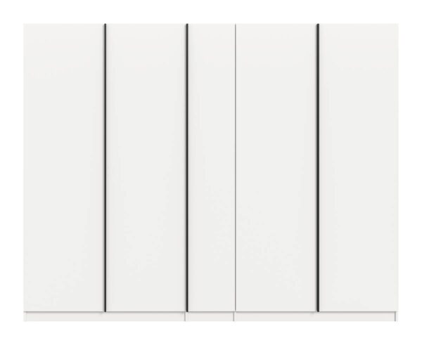 Kleiderschrank OAKLAND weiß B/H/T: ca. 230x183x53 cm – Bild 3