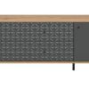 Lowboard PRISMA Artisan Oak Nachbildung anthrazit matt B/H/T: ca. 164x56x40 cm Lowboard PRISMA Artisan Oak Nachbildung anthrazit matt B/H/T: ca. 164x56x40 cm – Bild 4