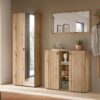 Schuhkommode STATION Evoke Oak Nachbildung B/H/T: ca. 106x96x37 cm – Bild 3