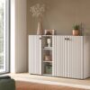 Schuhkommode STATION Cashmere B/H/T: ca. 150x96x37 cm – Bild 2