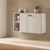 Schuhschrank STATION Cashmere B/H/T: ca. 106x63x37 cm – Bild 3