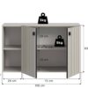 Schuhschrank STATION Cashmere B/H/T: ca. 106x63x37 cm – Bild 4