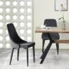 Stuhl CLAUDIA, 2er Set anthrazit B/H/T: ca. 44x88x58 cm – Bild 2