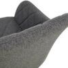 Stuhl LEA, 2er Set anthrazit Webstoff B/H/T: ca. 56x83x60 cm – Bild 4