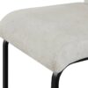 Schwingstuhl LENI, 2er Set creme schwarz Webstoff B/H/T: ca. 43x98x59 cm Schwingstuhl LENI, 2er Set creme schwarz Webstoff B/H/T: ca. 43x98x59 cm – Bild 3
