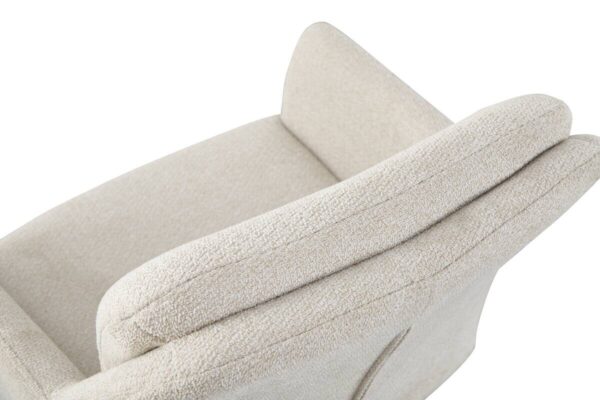 Stuhl SOPHIE, 2er Set creme Stoff B/H/T: ca. 53x87x62 cm – Bild 3