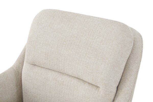Stuhl SOPHIE, 2er Set creme Stoff B/H/T: ca. 53x87x62 cm – Bild 5