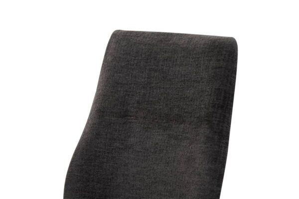 Schwingstuhl TINA, 2er Set anthrazit Webstoff B/H/T: ca. 43x98x59 cm – Bild 2