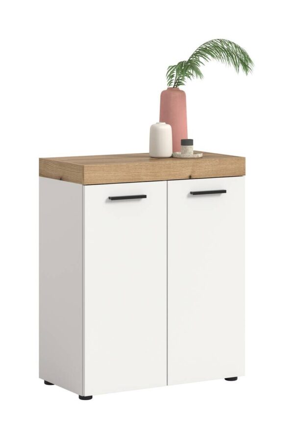 Kommode Sunset weiß B/H/T: ca. 70x86x37 cm Kommode Sunset weiß B/H/T: ca. 70x86x37 cm – Bild 3