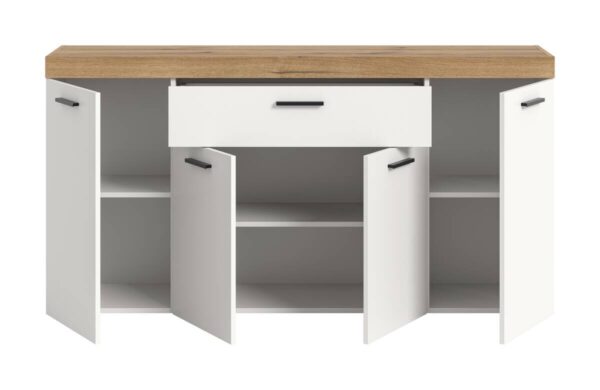 Sideboard Sunset weiß B/H/T: ca. 166x86x37 cm – Bild 4