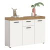 Sideboard Sunset weiß B/H/T: ca. 125x86x37 cm – Bild 3
