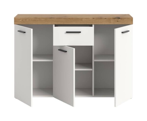 Sideboard Sunset weiß B/H/T: ca. 125x86x37 cm – Bild 4