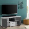 TV-Board Alex weiß Graphit B/H/T: ca. 135x54x37 cm – Bild 2