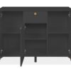 Kommode Izmir anthrazit B/H/T: ca. 120x90x36 cm – Bild 4