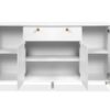 Sideboard Izmir weiß Kupfer B/H/T: ca. 158x90x36 cm – Bild 5
