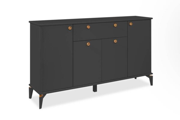 Sideboard Izmir anthrazit B/H/T: ca. 158x90x36 cm – Bild 2