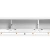 TV-Lowboard Izmir weiß Kupfer B/H/T: ca. 180x52x36 cm – Bild 5