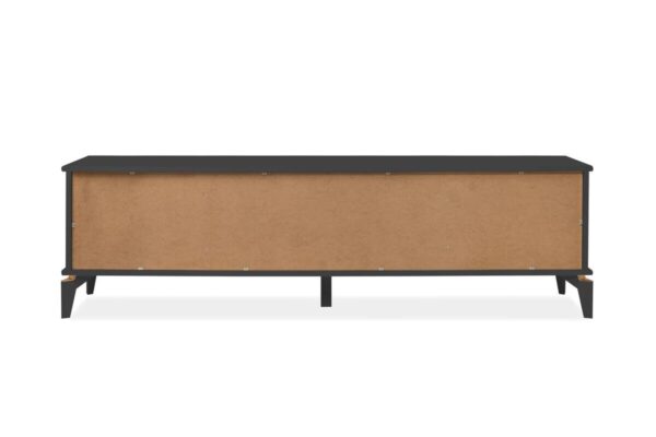 TV-Lowboard Izmir anthrazit Kupfer B/H/T: ca. 180x52x36 cm – Bild 2