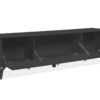 TV-Lowboard Izmir anthrazit Kupfer B/H/T: ca. 180x52x36 cm – Bild 4