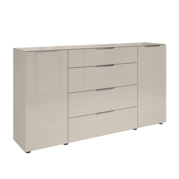 Kommode Santorin Kaschmir Chrom B/H/T: ca. 180x99x40 cm – Bild 2