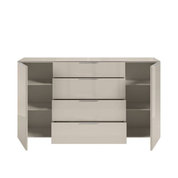 Kommode Santorin Kaschmir Chrom B/H/T: ca. 180x99x40 cm – Bild 3