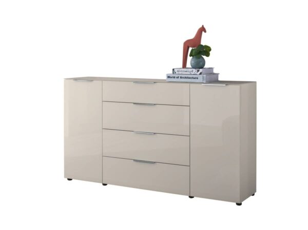 Kommode Santorin Kaschmir Chrom B/H/T: ca. 180x99x40 cm – Bild 5