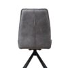 Stuhl Albany grau Microfaser B/H/T: ca. 47x95x62 cm – Bild 5