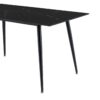 Tischgruppe Palma schwarz Steinzeug B/H/T: ca. 140x75x80 cm – Bild 2