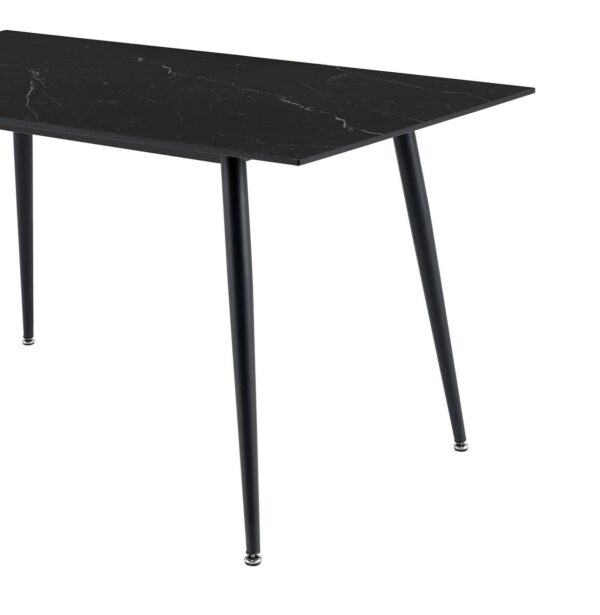 Tischgruppe Palma schwarz Steinzeug B/H/T: ca. 140x75x80 cm – Bild 2
