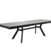 Esstisch Beton schwarz B/H/T: ca. 200x76x100 cm – Bild 2