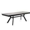Esstisch Beton schwarz B/H/T: ca. 200x76x100 cm – Bild 3