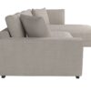 Ecksofa Greige Microfaser B/H/T: ca. 300x83x190 cm – Bild 5