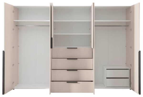 Kleiderschrank Sarino Kaschmir B/H/T: ca. 300x212x57 cm – Bild 3