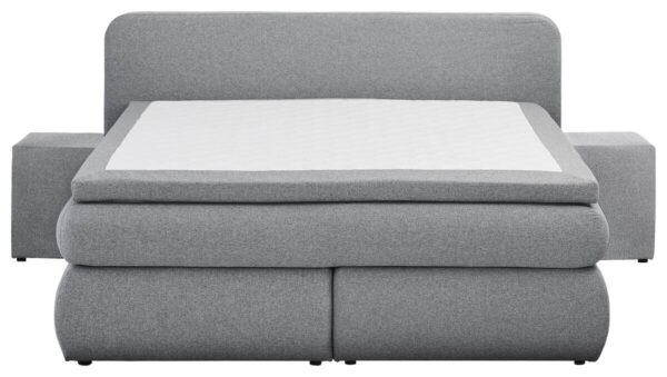 Boxspringbett Madeira Silbergrau Liegefläche B/L: ca. 180x200 cm – Bild 2
