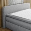 Boxspringbett Madeira Silbergrau Liegefläche B/L: ca. 180x200 cm – Bild 3