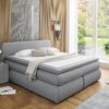 Boxspringbett Madeira Silbergrau Liegefläche B/L: ca. 180x200 cm – Bild 5