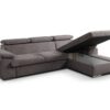 Ecksofa mit Bettfunktion und Bettkasten stone Polyester B/H/T: ca. 284x102x196 cm – Bild 2