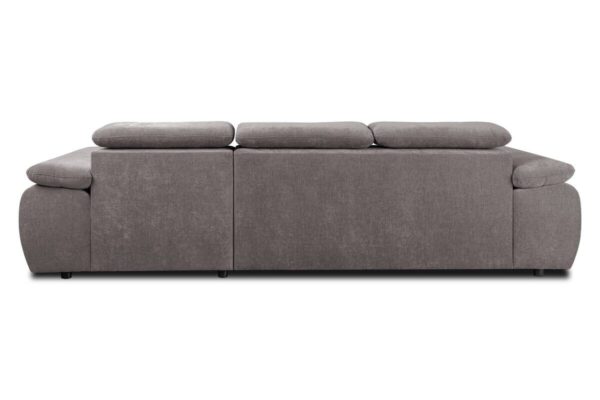 Ecksofa mit Bettfunktion und Bettkasten stone Polyester B/H/T: ca. 284x102x196 cm – Bild 3