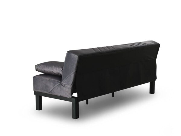 Schlafsofa Radoo grau Polyester B/H/T: ca. 190x86x84 cm – Bild 2