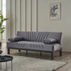 Schlafsofa Radoo grau Polyester B/H/T: ca. 190x86x84 cm – Bild 5