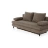 Schlafsofa taupe Microfaser B/H/T: ca. 202x74x99 cm – Bild 4