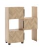 Regal Piazza Eiche Nachbildung B/H/T: ca. 78x101,6x34,7 cm Regal Piazza Eiche Nachbildung B/H/T: ca. 78x101,6x34,7 cm – Bild 3