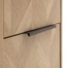 Highboard Piazza Eiche Nachbildung B/H/T: ca. 40,3x90,9x33,05 cm – Bild 3