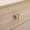 Highboard Flora Eiche B/H/T: ca. 60,2x104,4x33,05 cm Highboard Flora Eiche B/H/T: ca. 60,2x104,4x33,05 cm – Bild 2